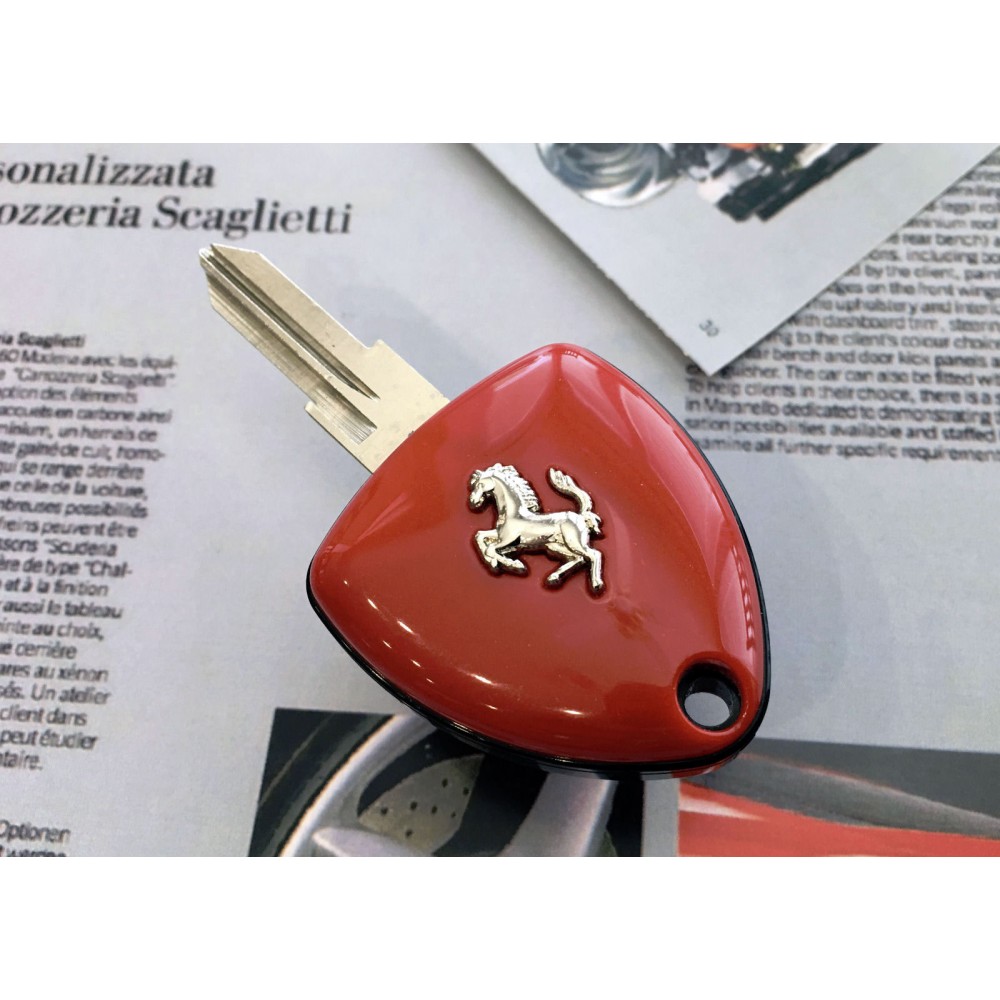 Ferrari Upgrade Blank Key Red Newer Style Key For Older Ferrari Models