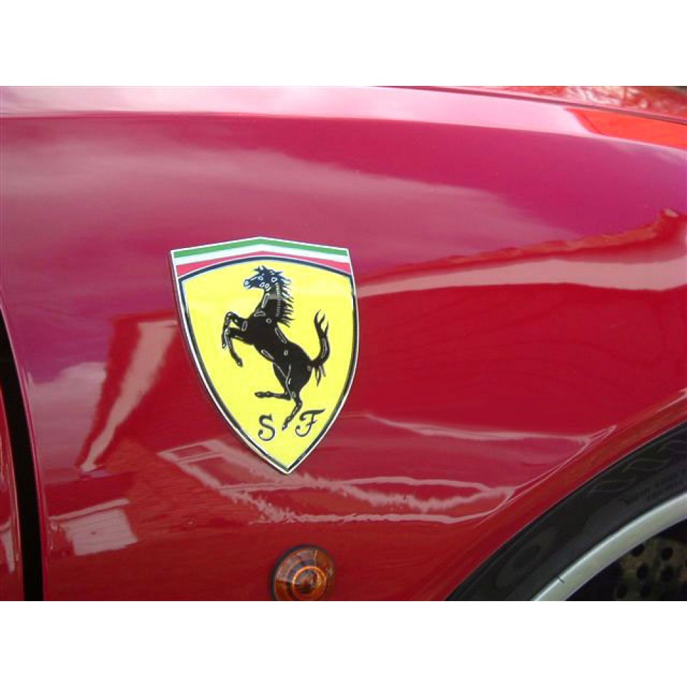 Auto Parts & Accessories Kit 308 328 348 355 FERRARI 4" EMBLEMS SHIELDS Pair Motors