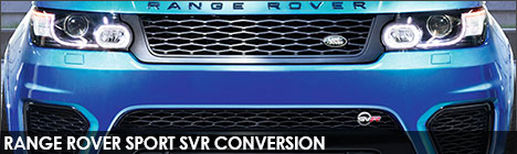 Range Rover Sport SVR Upgrade Conversions